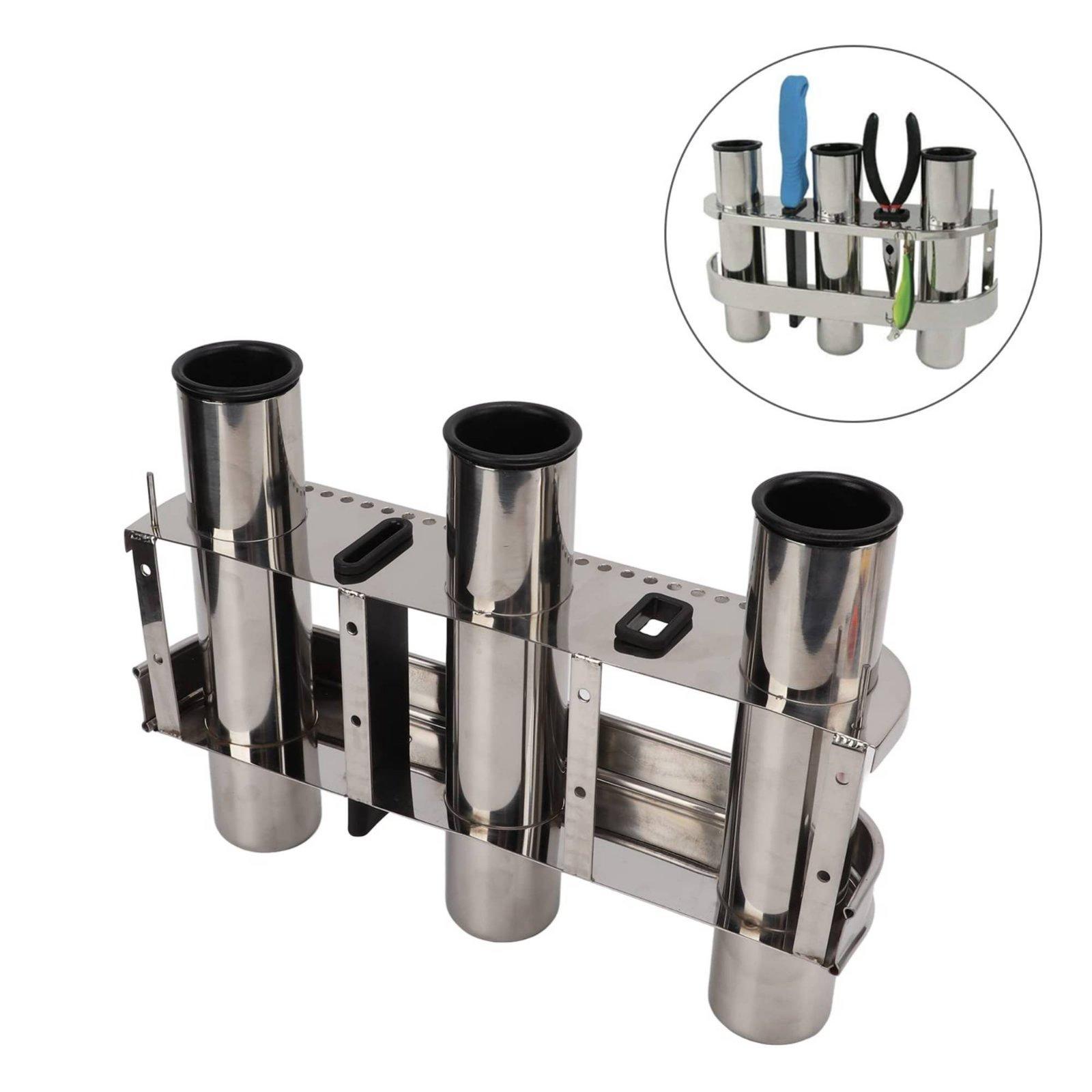 Fishing Kayak Rod Holder - Soporte Impermeable de Acero Inoxidable para