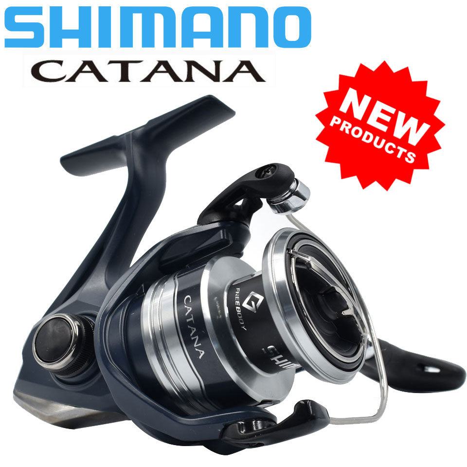 Shimano Reel Sienna - SHIMANO-carrete giratorio de pesca CATANA, 2
