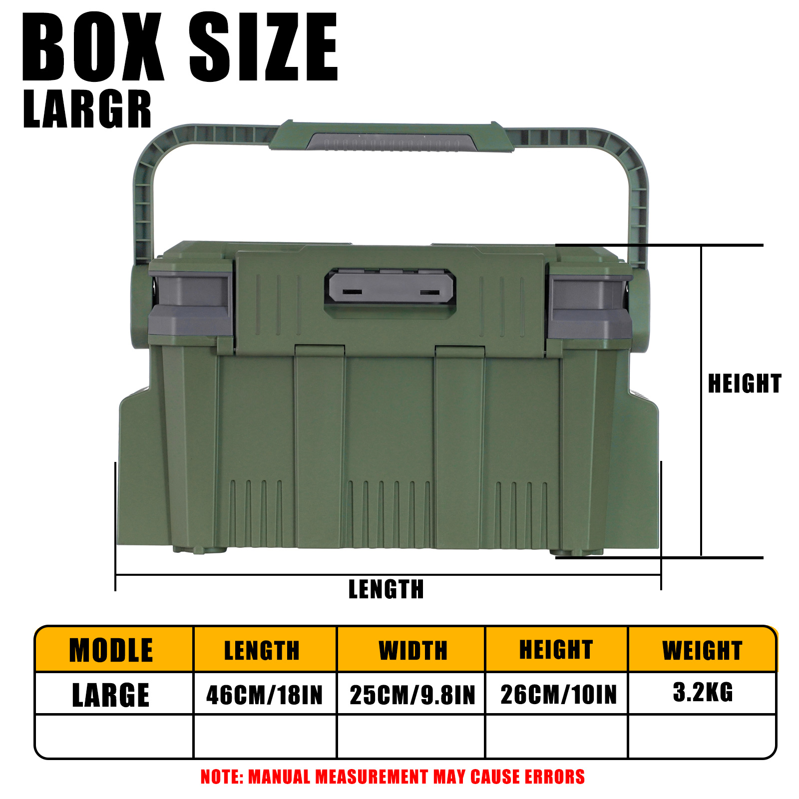 Juego de caja de pesca grande, - Fishing Kayak Crate reseña y precio
