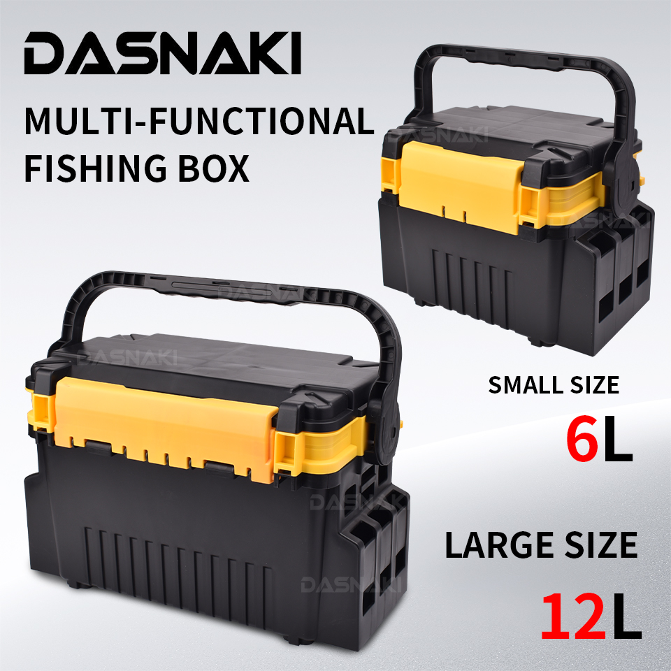 Caja de pesca multifuncional,  - Fishing Kayak Crate reseña y precio