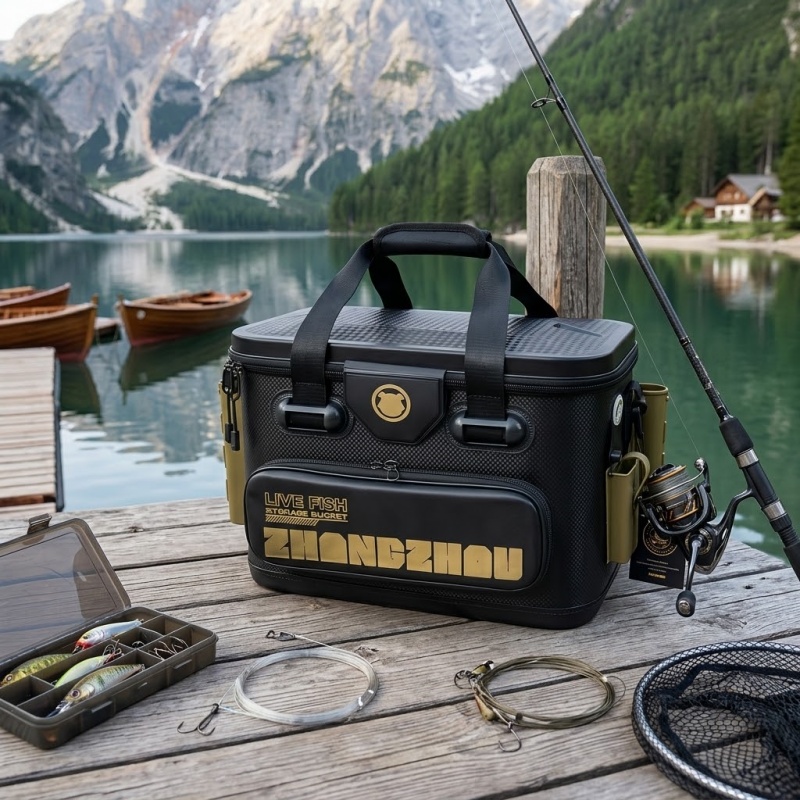 Caja de Pesca Portátil de EVA  - Fishing Kayak Crate reseña y precio
